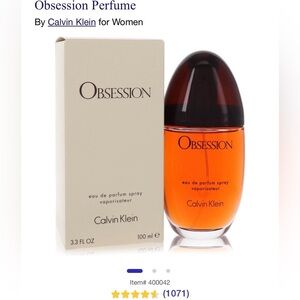 Calvin Klein Obsession Eau de Parfum - Amber and Black